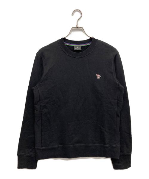 PAUL SMITH（ポールスミス）Paul Smith (ポールスミス) ワンポイントスウェット ブラック サイズ:Lの古着・服飾アイテム