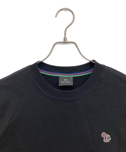 PAUL SMITH（ポールスミス）Paul Smith (ポールスミス) ワンポイントスウェット ブラック サイズ:Lの古着・服飾アイテム