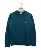 LACOSTE LIVEラコステライブ）の古着「ウールニット」｜グリーン