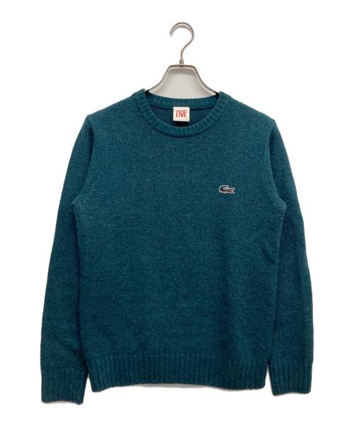 LACOSTE LIVE（ラコステライブ）LACOSTE LIVE (ラコステライブ) ウールニット グリーン サイズ:3の古着・服飾アイテム