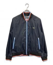LACOSTE LIVE（ラコステライブ）の古着「ナイロンブルゾン」｜ネイビー