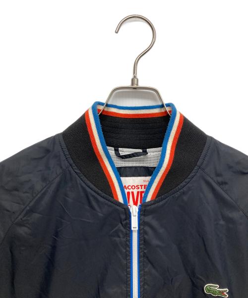 LACOSTE LIVE（ラコステライブ）LACOSTE LIVE (ラコステライブ) ナイロンブルゾン ネイビー サイズ:50の古着・服飾アイテム