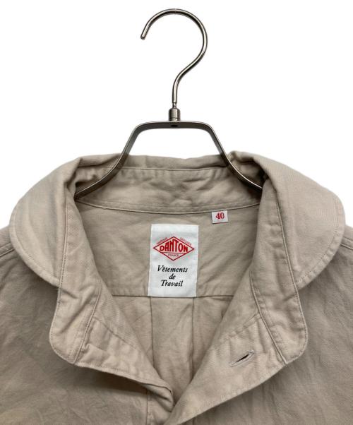 DANTON（ダントン）DANTON (ダントン) コットン長袖シャツ カーキ サイズ:40の古着・服飾アイテム