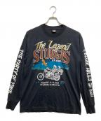 SCREEN STARSスクリーンズスターズ）の古着「ロングスリーブカットソー」｜ブラック