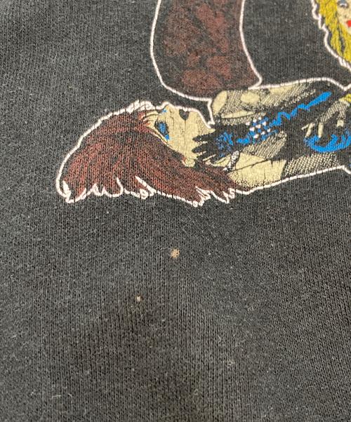 LA GUNS（エルエーガンズ）LA GUNS (エルエーガンズ) ヴィンテージスウェット ブラック サイズ:XLの古着・服飾アイテム