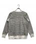 stussy (ステューシー) チェック柄スウェット ブラック×ホワイト サイズ:S：6000円