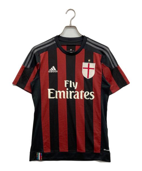 adidas（アディダス）adidas (アディダス) ゲームシャツ レッド サイズ:Sの古着・服飾アイテム