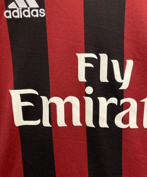 adidas（アディダス）adidas (アディダス) ゲームシャツ レッド サイズ:Sの古着・服飾アイテム