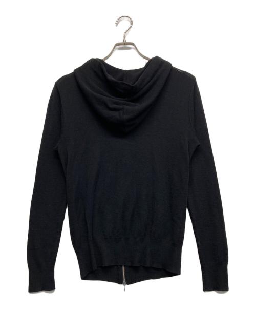 Le troyes（ルトロワ）le troyes (ルトロワ) ニットパーカー ブラック サイズ:Mの古着・服飾アイテム