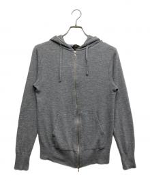 Le troyes（ルトロワ）の古着「ニットパーカー」｜グレー