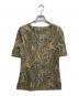 LAUREN RALPH LAUREN (ローレンラルフローレン) 総柄Tシャツ グリーン サイズ:XS：5000円