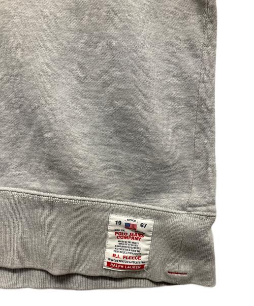 POLO JEANS CO.（ポロジーンズカンパニー）POLO JEANS CO. (ポロジーンズカンパニー) ロゴスウェット ライトグレー サイズ:Lの古着・服飾アイテム