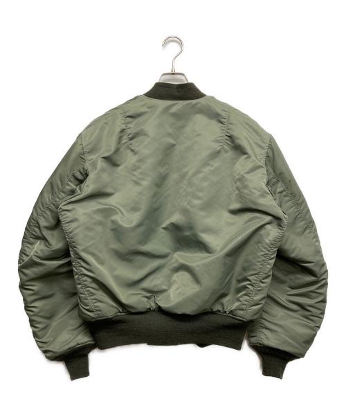 Buzz Rickson’s（バズリクソンズ）Buzz Rickson’s (バズリクソンズ) LION UNIFORM INC．MA-1ジャケット カーキ サイズ:Lの古着・服飾アイテム