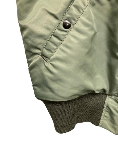 Buzz Rickson’s（バズリクソンズ）Buzz Rickson’s (バズリクソンズ) LION UNIFORM INC．MA-1ジャケット カーキ サイズ:Lの古着・服飾アイテム