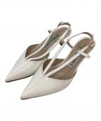 NEBULONIEネブローニ）の古着「ポインテッドトゥパンプス」｜ホワイト