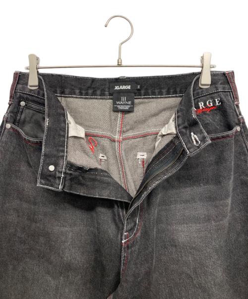 X-LARGE（エクストララージ）X-LARGE (エクストララージ) デニムパンツ ブラック サイズ:34の古着・服飾アイテム