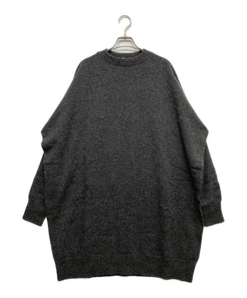 Spick and Span（スピック＆スパン）Spick and Span (スピックアンドスパン) ロングスリーブワイドチュニック丈プルオーバー グレー サイズ:FREEの古着・服飾アイテム