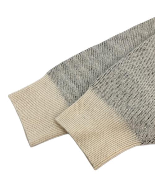 Spick and Span（スピック＆スパン）Spick and Span (スピックアンドスパン) ダブルジャガードロゴニット ベージュ サイズ:FREEの古着・服飾アイテム