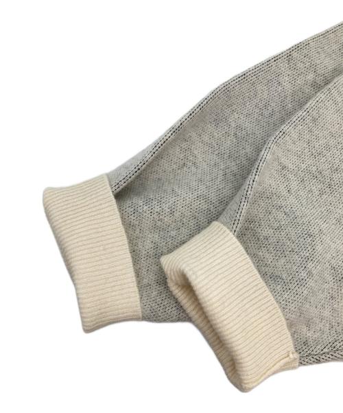 Spick and Span（スピック＆スパン）Spick and Span (スピックアンドスパン) ダブルジャガードロゴニット ベージュ サイズ:FREEの古着・服飾アイテム