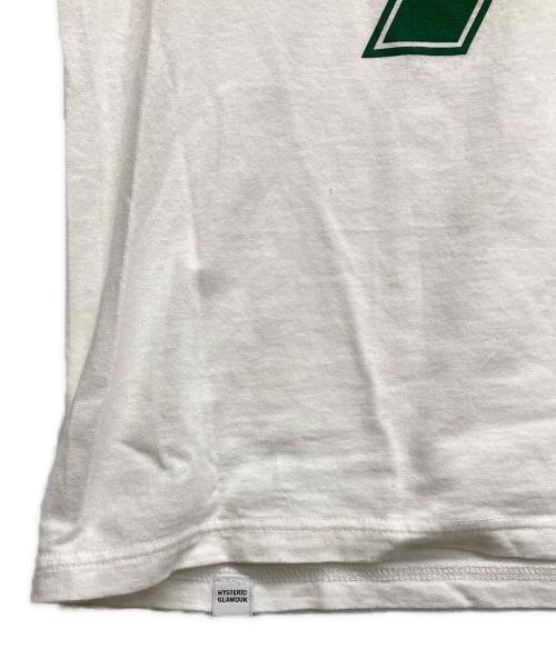 Hysteric Glamour（ヒステリックグラマー）Hysteric Glamour (ヒステリックグラマー) CHERRY BOMB 五分袖Tシャツ グリーン サイズ:FREEの古着・服飾アイテム