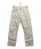 LEVI'Sリーバイス）の古着「90ｓ501デニムパンツ」｜ホワイト
