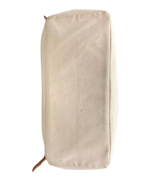 IL BISONTE（イル ビゾンテ）IL BISONTE (イル ビゾンテ) キャンバスハンドバッグ ベージュの古着・服飾アイテム