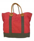 L.L.Beanエルエルビーン）の古着「キャンバストートバッグ」｜レッド