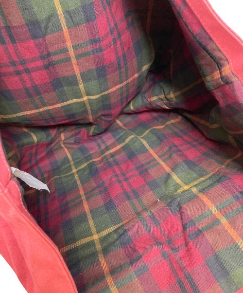 L.L.Bean（エルエルビーン）L.L.Bean (エルエルビーン) キャンバストートバッグ レッドの古着・服飾アイテム