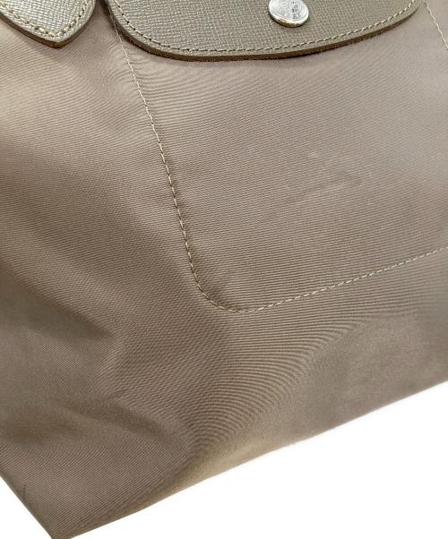 LONGCHAMP（ロンシャン）LONGCHAMP (ロンシャン) ル プリアージュネオショルダーバッグ ベージュの古着・服飾アイテム