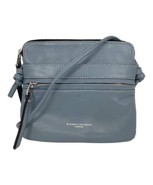 GIANNI CHIARINI（ジャンニ キアリーニ）GIANNI CHIARINI (ジャンニ キアリーニ) ショルダーバッグ ブルーの古着・服飾アイテム