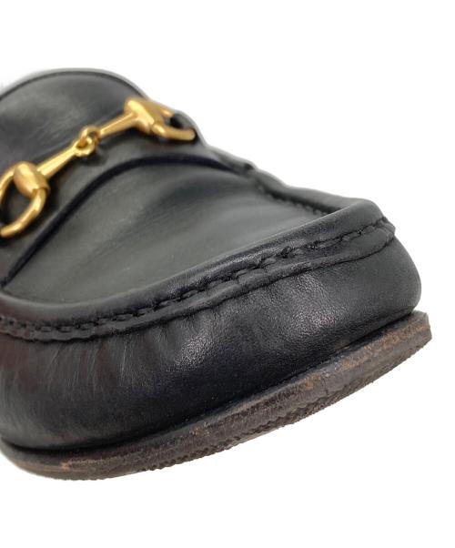 GUCCI（グッチ）GUCCI (グッチ) ビットローファー ブラック サイズ:36 1/2の古着・服飾アイテム