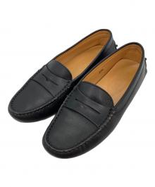 TOD'S（トッズ）の古着「ドライビングシューズ」｜ブラック