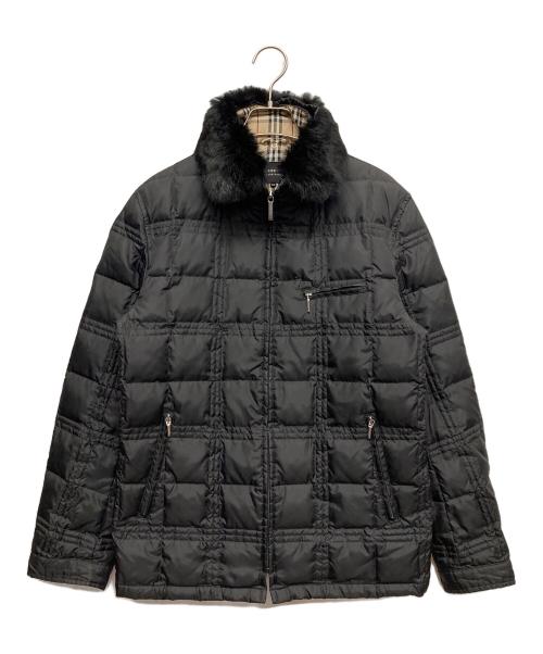 BURBERRY BLACK LABEL（バーバリーブラックレーベル）BURBERRY BLACK LABEL (バーバリーブラックレーベル) ダウンジャケット ブラック サイズ:Mの古着・服飾アイテム