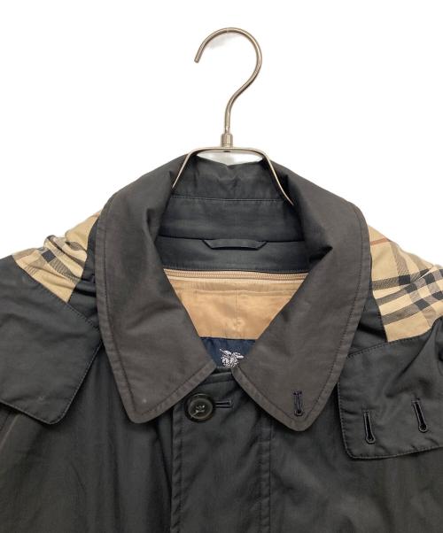BURBERRY LONDON（バーバリーロンドン）BURBERRY LONDON (バーバリーロンドン) ダウンライナー付コート ブラック サイズ:Mの古着・服飾アイテム
