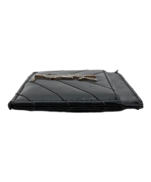 Saint Laurent Paris（サンローランパリ）Saint Laurent Paris (サンローランパリ) カードケース ブラックの古着・服飾アイテム