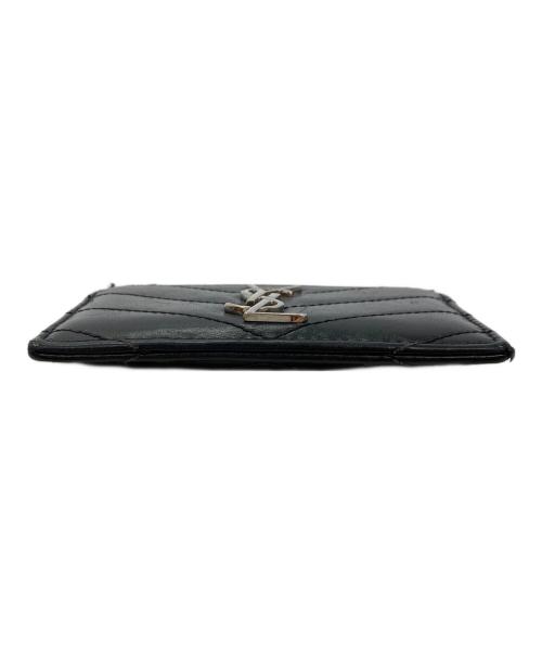 Saint Laurent Paris（サンローランパリ）Saint Laurent Paris (サンローランパリ) カードケース ブラックの古着・服飾アイテム