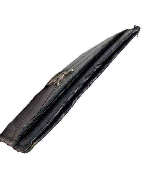 Saint Laurent Paris（サンローランパリ）Saint Laurent Paris (サンローランパリ) カードケース ブラックの古着・服飾アイテム