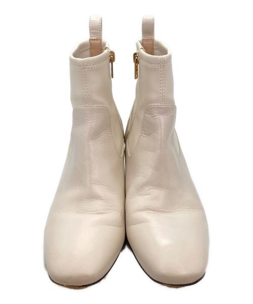COACH（コーチ）COACH (コーチ) ストレッチブーツ アイボリー サイズ:240の古着・服飾アイテム