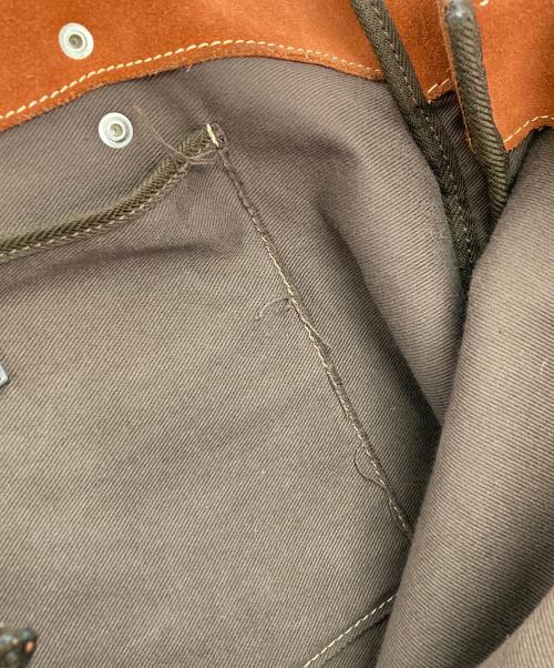 LOXWOOD（ロックスウッド）LOXWOOD (ロックスウッド) スウェードトートバッグ ブラウンの古着・服飾アイテム