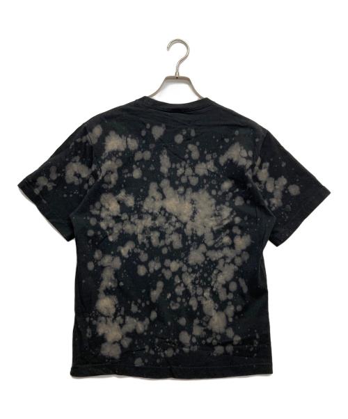 THE BLACK EYE PATCH（ブラックアイパッチ）THE BLACK EYE PATCH (ブラックアイパッチ) SMALL OG ACID SPLATTERED TEE ブラック サイズ:Sの古着・服飾アイテム