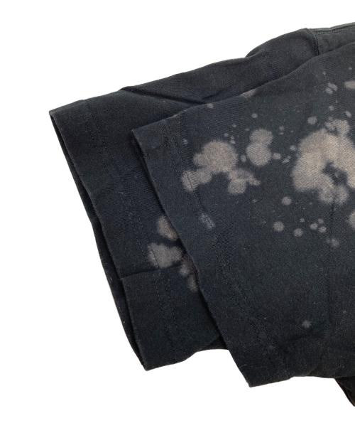 THE BLACK EYE PATCH（ブラックアイパッチ）THE BLACK EYE PATCH (ブラックアイパッチ) SMALL OG ACID SPLATTERED TEE ブラック サイズ:Sの古着・服飾アイテム