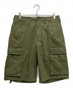 stussyステューシー）の古着「cargo shorts ripstop」｜カーキ