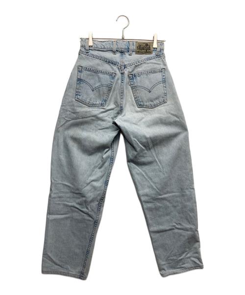 LEVI'S（リーバイス）LEVI'S (リーバイス) シルバータブバギーデニムパンツ ブルー サイズ:W28の古着・服飾アイテム