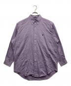 RALPH LAURENラルフローレン）の古着「ボタンダウンシャツ」｜パープル