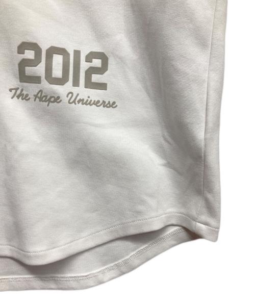A BATHING APE（アベイシングエイプ）A BATHING APE (アベイシングエイプ) ベースボーツシャツ ホワイト サイズ:Lの古着・服飾アイテム