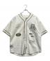 A BATHING APE（アベイシングエイプ）の古着「ベースボーツシャツ」｜ホワイト