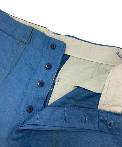 LEE（リー）LEE (リー) 60ｓ ヘリンボーンワークパンツ ブルー サイズ:W32の古着・服飾アイテム