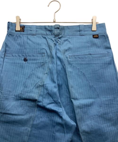 LEE（リー）LEE (リー) 60ｓ ヘリンボーンワークパンツ ブルー サイズ:W32の古着・服飾アイテム
