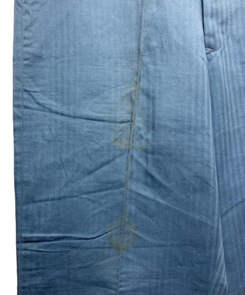 LEE（リー）LEE (リー) 60ｓ ヘリンボーンワークパンツ ブルー サイズ:W32の古着・服飾アイテム