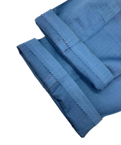 LEE（リー）LEE (リー) 60ｓ ヘリンボーンワークパンツ ブルー サイズ:W32の古着・服飾アイテム